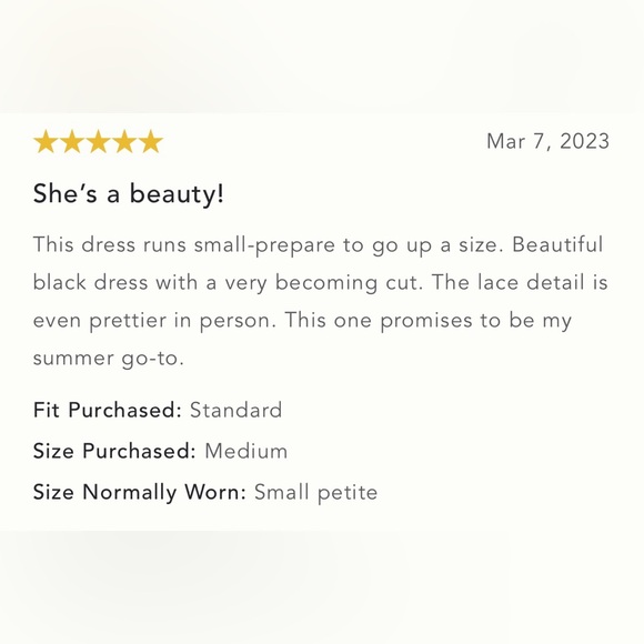 NWT Size L - Anthropologie Sundays Tara Dress (Color Ivory like the 1st pic) - Picture 16 of 16